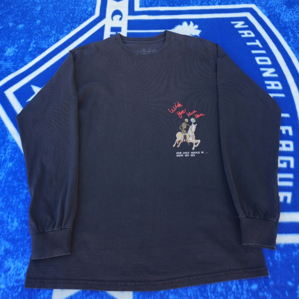 Travis Scott Astroworld Tour Horse Long Sleeve Black Men's Small